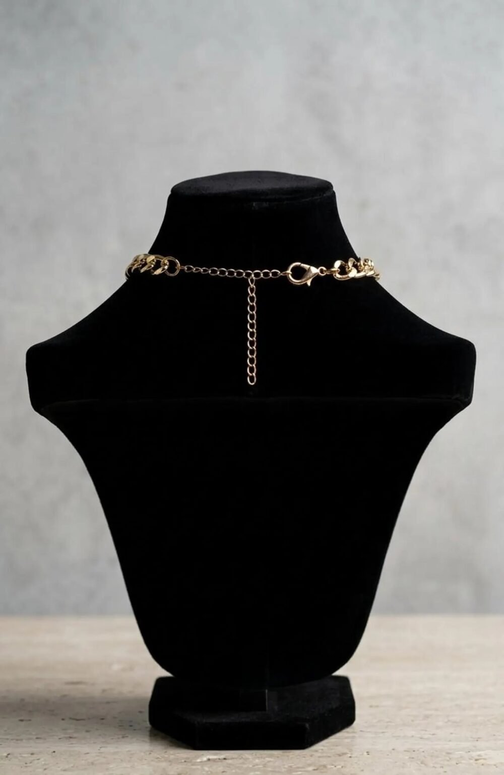 Bold Geometric Pendant Necklace Set | Gold Tone African Style Jewelry