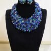 Custom made Glass Beaded Necklace